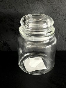 Pojemnik szklany 450 ml.