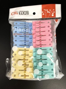 Klamerki do bielizny 24 szt.(144)