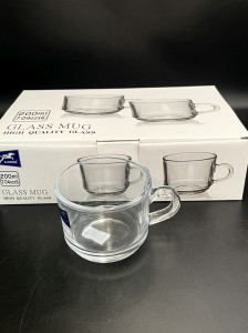 Filiżanka szklana 6 szt. kpl.(12)