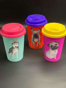 Kubek ceramiczny z pokrywką (48)