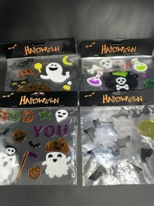 Naklejka na okno halloween