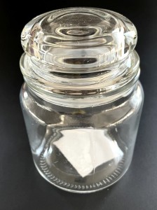 Pojemnik szklany 450 ml.