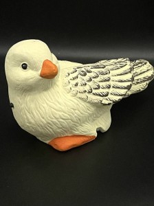 Figurka ogrodowa z dzwiękiem