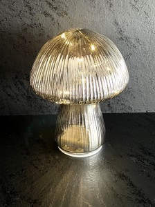 Szklany grzyb 12 led