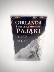 Girlanda pająki