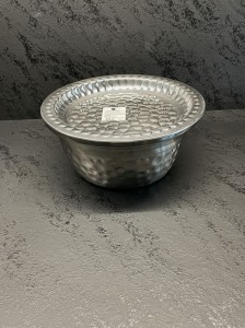 Miska z pokrywką metal 20 cm (80)